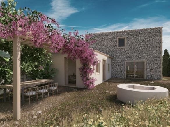 Landhausprojekt in Binissalem zu verkaufen